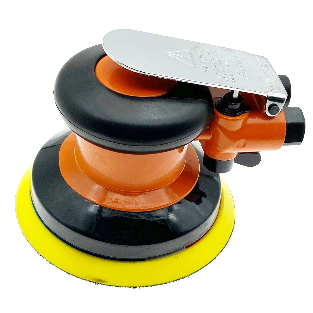 Wenxing Air Excentrische Palm Sander Polijstmachine Voor 5Inch 125Mm Pad Pneumatische Power Tool