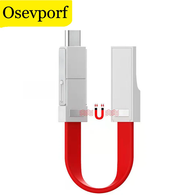 PD uniwersalny kabel do synchronizacji danych 4 w 1 OTG type-c Android Micro dla iPhone 13 12 Huawei P50 Xiaomi brelok do ładowania przewód