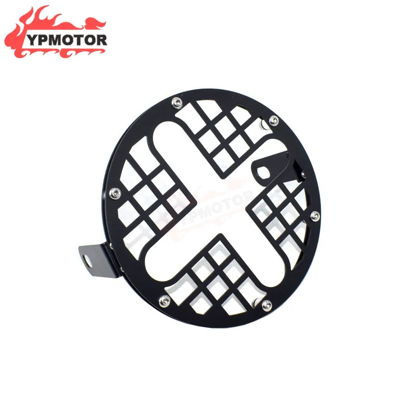 

7" Retro Headlight Cover Guard Protector For Triumph Bonneville T100 T120 Thunderbird Sport Thruxton Honda CB150 Ducati Monster