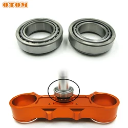 OTOM Motorcycle Accessories Triple Clamps Steering Stem Bearing For KTM SX125 SX150 SX250F SX450F XC XC350 XCW EXC EXCF 125-500