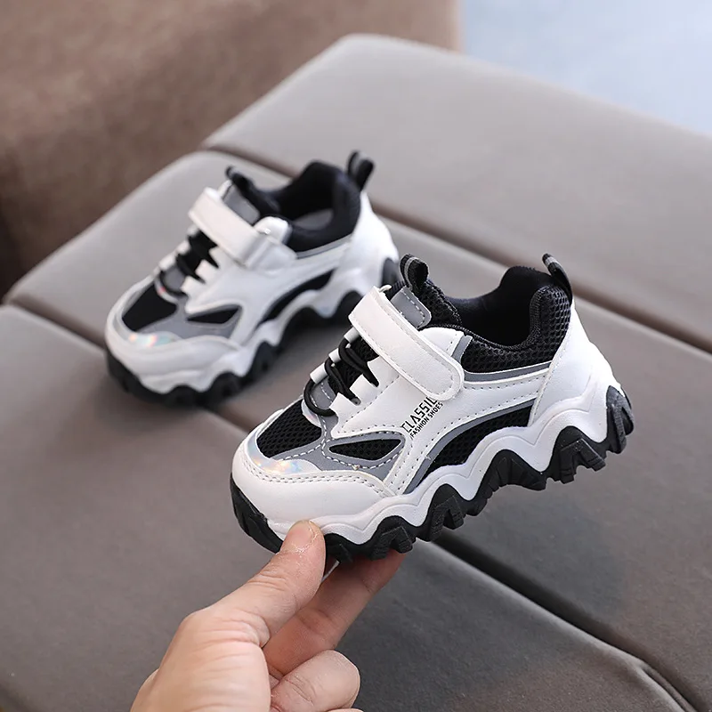 

Summer Breathable Children & Toddler Shoes Soft Bottom Little Kids Sneakers Baby Boys & Girls Air Mesh Shoes Size 21-30