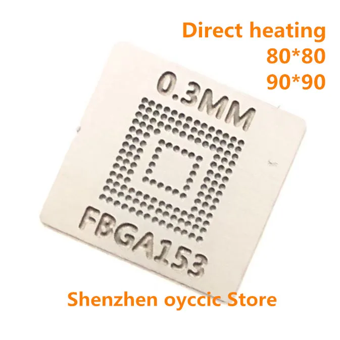 Ogrzewanie bezpośrednie 80*80 90*90 153 169 BGA 0.3MM BGA153 BGA169 wzornik BGA szablon