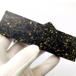 1piece DIY knife Handle material patch Knife producing tools - Gold foil Carbon Fiber Marble 4mm / 8mm