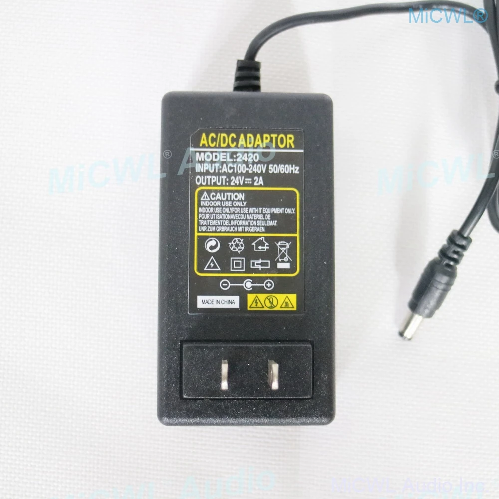 Input AC 100-240V 50/60Hz Output 24V 2A 18V 2A 18V 1A Power supply adapter Standard circular connector