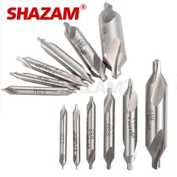 Center Drill For Turning Milling Tools Machine Double Ended Centel Drill Bit Metal Drill 60 Degree Set Combined Countersinks Kit