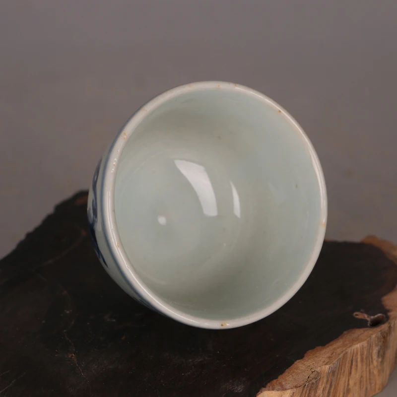Antique Ceramic Tea Cup, Handmade Porcelain Teacup, Small Tea Bowl, High Quality, 100ml