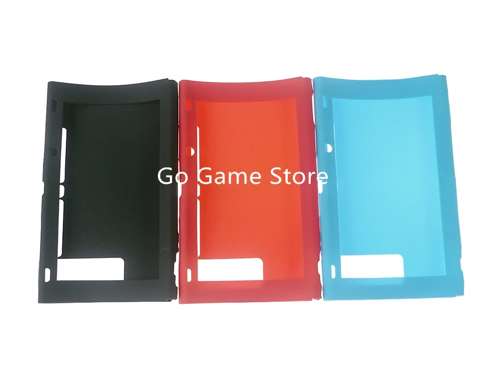 1pc para ns switch display proteção escudo capa host tela manga de gel de silicone para nintend switch host manga de gel de silicone