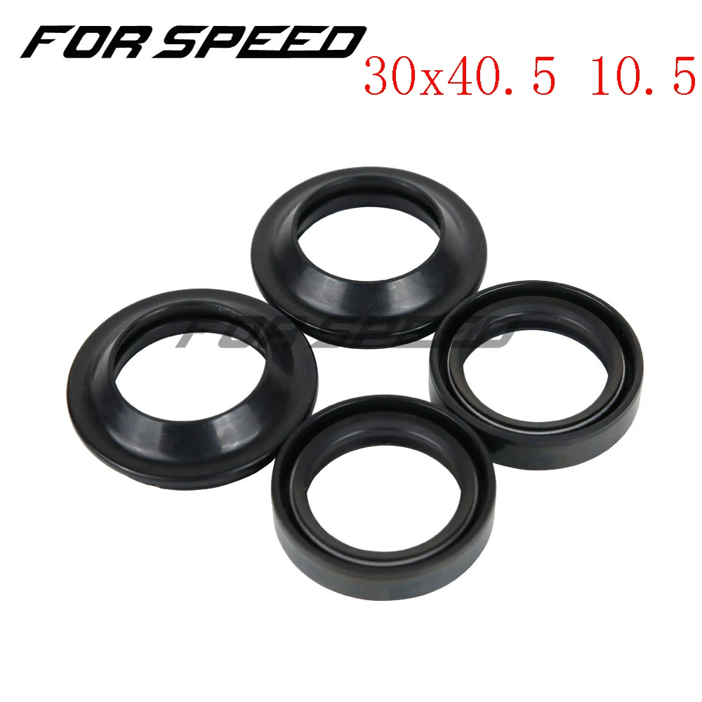 30*40.5 30x40.5 10.5 Double Spring Motorcycle Rubber Gasket Front Fork Damper Oil Seal Dust Cover DC For YAMAHA BWS100 4VP