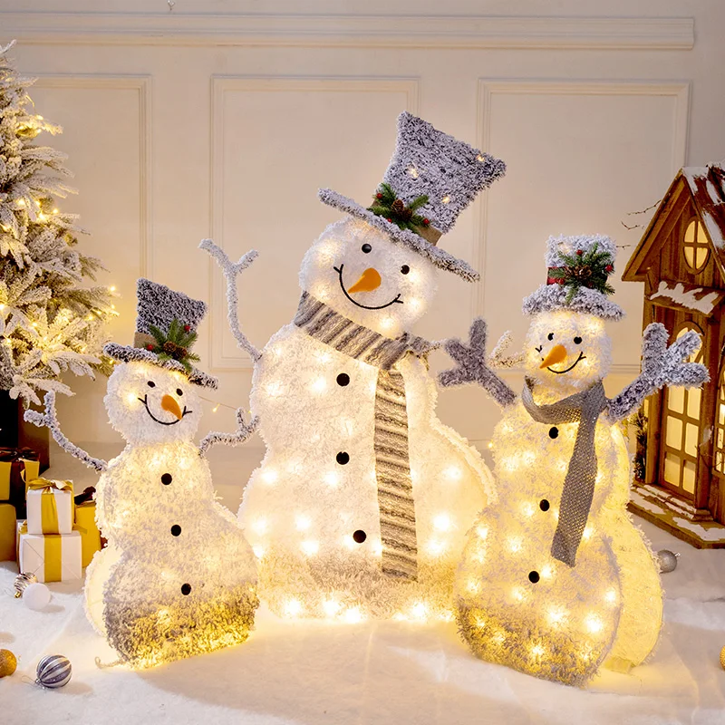 New Year Christmas Decorations For Home Xmas Elk Snowman Doll Christmas Tree Home Decor 2021 Navidad Gifts Kerst Gifts