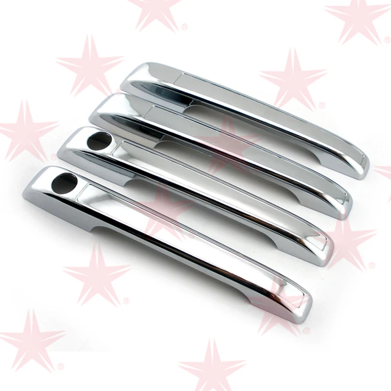 Chrome Exterior Door Handles Cover Set Trim for VW MK1 MK2 Golf Jetta Rabbit 4 Pics