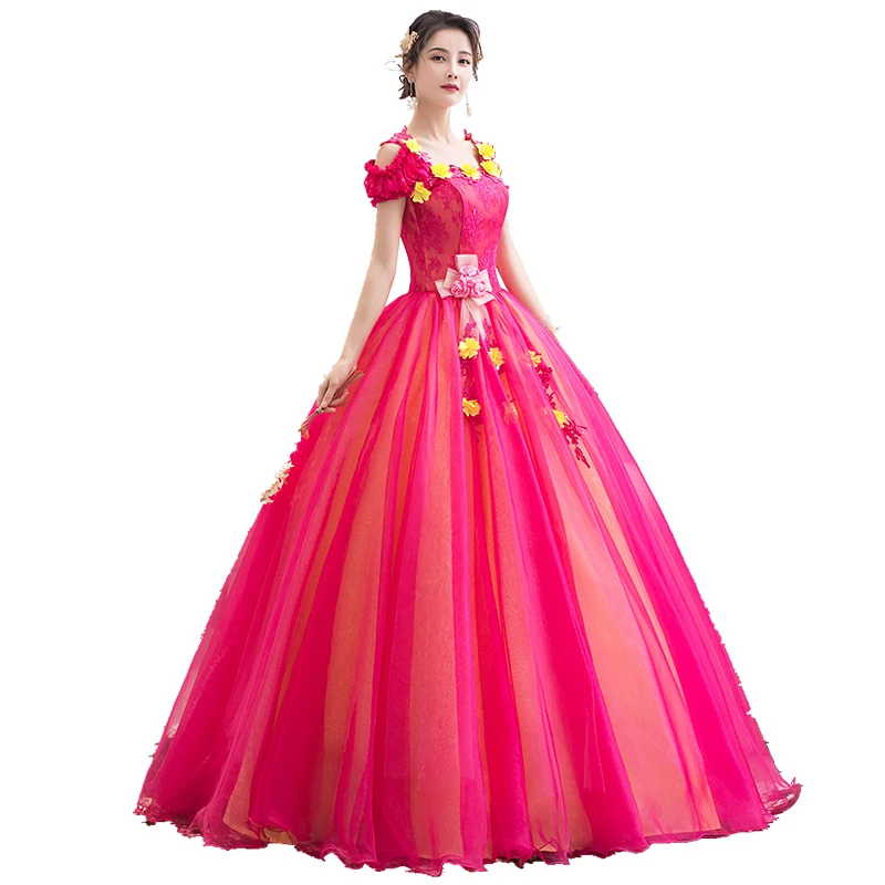 Abiti Moda Abito Quinceanera in pizzo Elegante manica corta Appliques Abito da ballo lungo fino al pavimento Abito da ospite Abito personalizzato