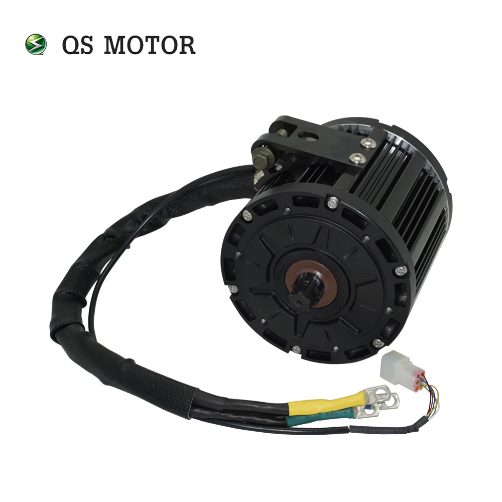 QS138 motor 138 3000W 6000W BLDC Motor Max Continous 72V 100KPH V1 Mid Drive Motor With Sprocket 428 Design