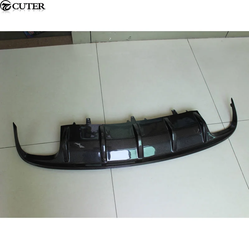 A7 Mtm Style Carbon Fiber Rear Diffuser Lip for Audi A7 Standard Bumper 2013-2015