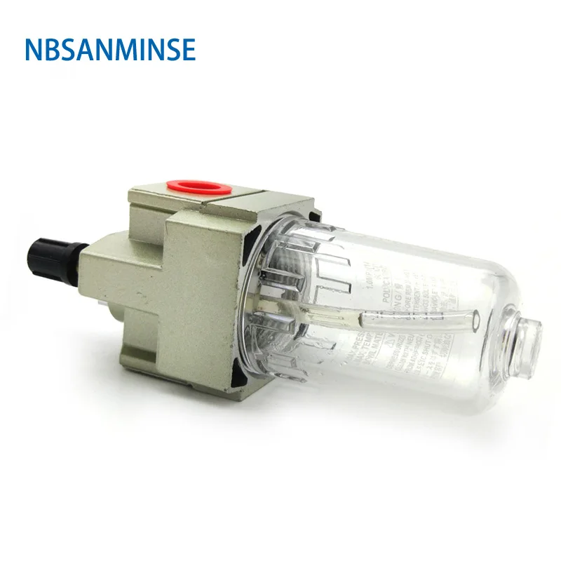 Unidades de preparação de ar 1/8 1/4 3/8 1/2 3/4 1 AL 2000 Equipamento de fonte de ar lubrificador SMC Tipo FRL Peças de compressor de ar Sanmin