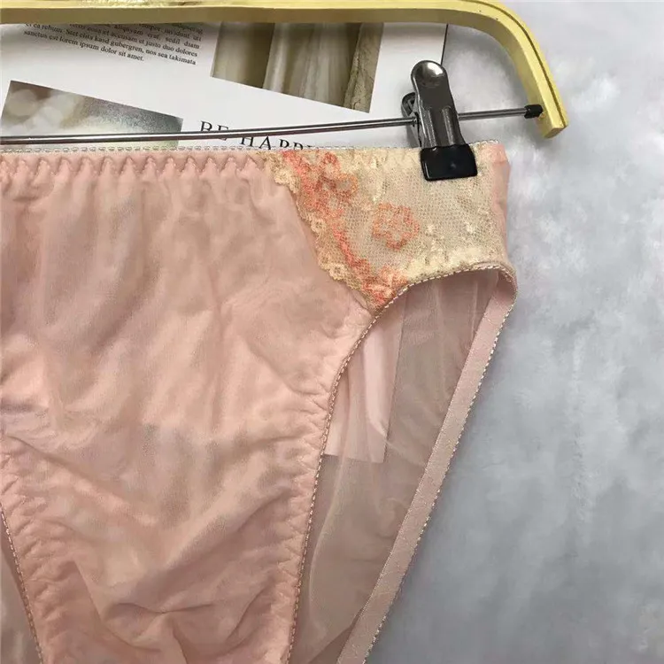 New style sexy lace mesh fabric transparent fashion design natural comfortable underwear Men\'s briefs men underwear