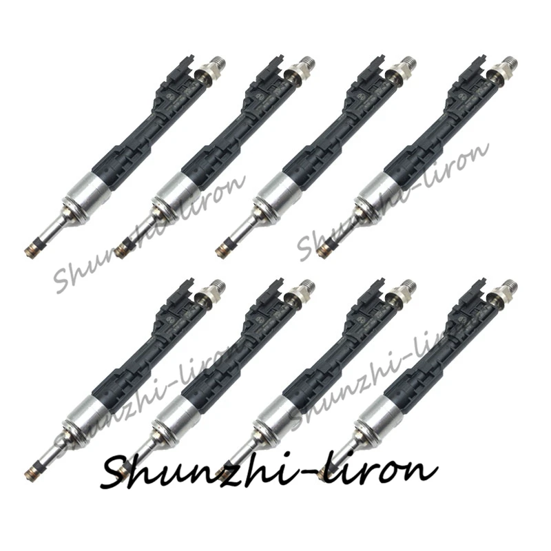 

8pcs 13647645956 0261500186 62818 FJ640 Fuel Injector For BMW 550I 650I 750I M5 M6 X5 X6 4.4L V8 Turbocharged