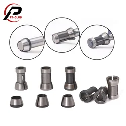 Multi-type High Precision Adapter collet shank router tool Adapters holder 6mm/6.35mm/8mm