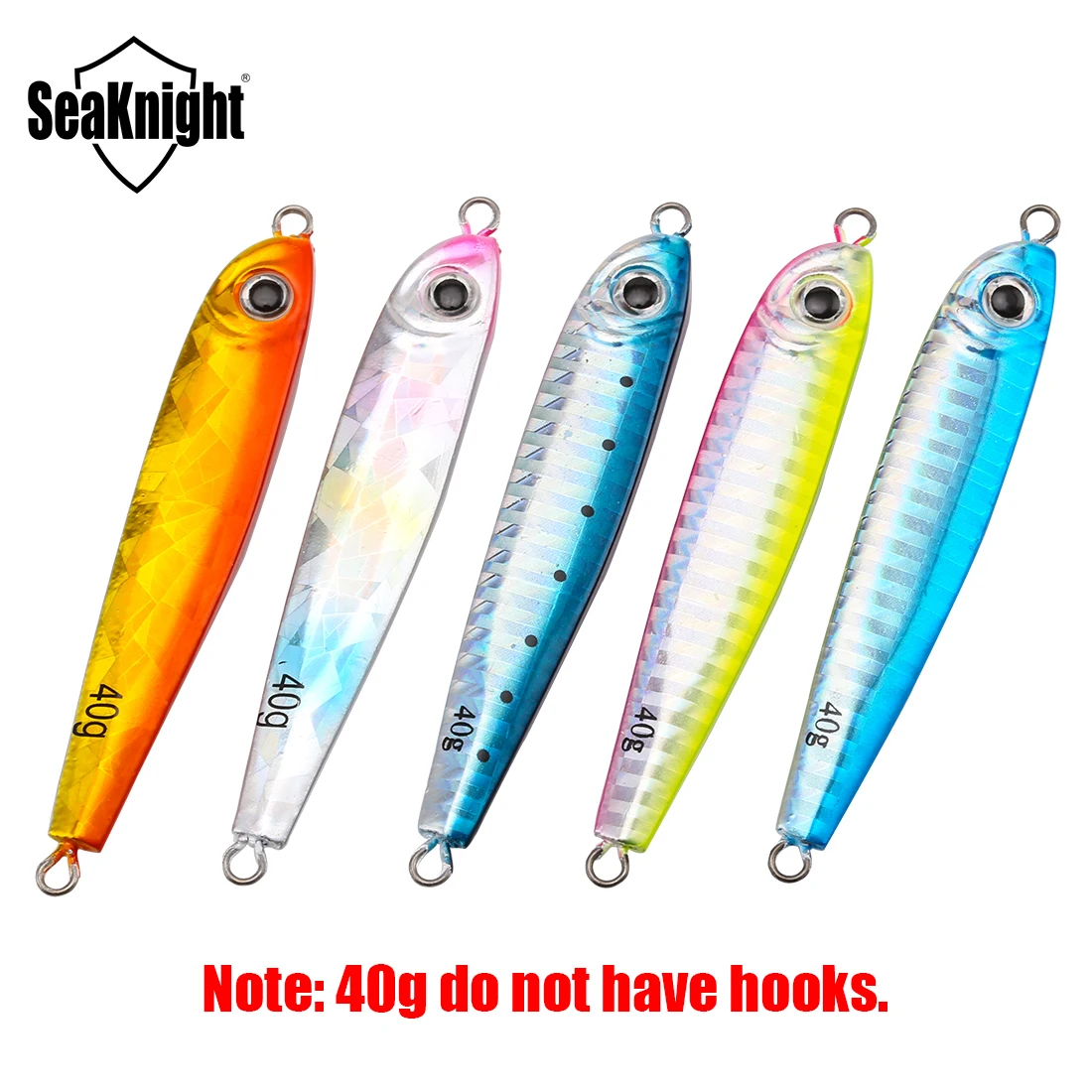 SeaKnight SK302 Jig 21g 28g 30g 40g 1PC Spoon Metal Fishing Lure Artificial Bait 3D Eyes Ocean Lures Pesca Fishing Tackle