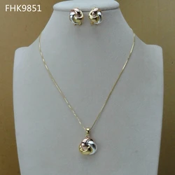 Yuminglai Dubai Costume Jewelry Fine Jewelry Simple Pendant for Women FHK9851
