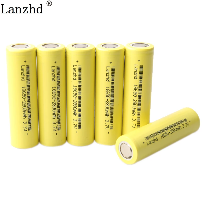 

5-40PCS 3.7V batteries 18650 2800mah battery 18650 Li ion lithium 18650 15A Power battery for Battery pack Electric equipment