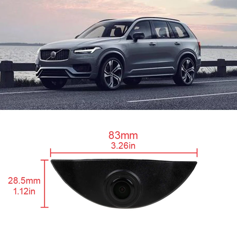 HD CCD Car Front View Camera Parking Night-Vision Camera For Volvo SL40 SL80 XC60 XC90 S40 S80 C70 C30 V40 V50 V60 S80