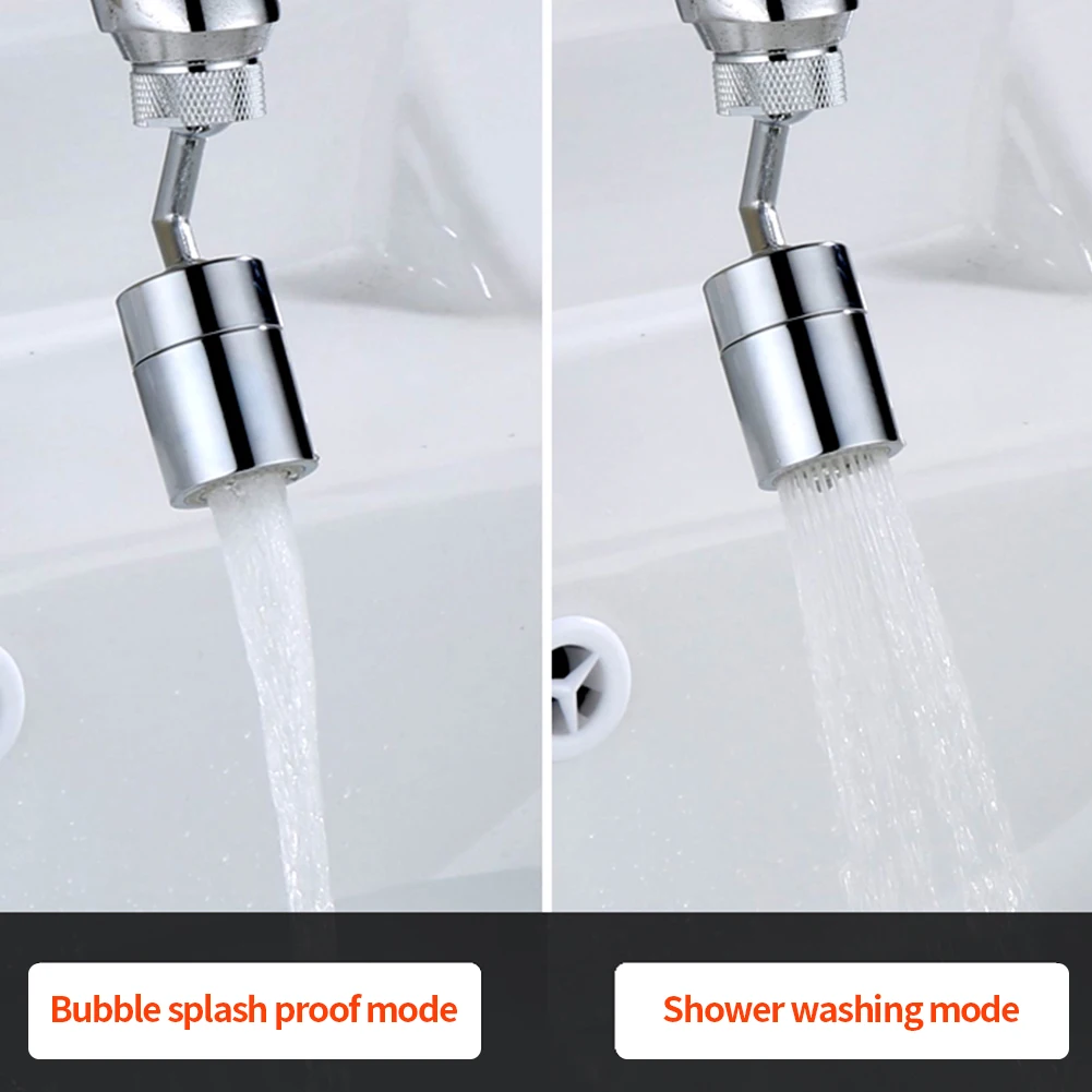 720 ° drehbare Universal Splash Filter Wasserhahn Extender Anti-Splash Tap Wasserhahn Sprayer Kopf Adapter