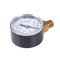 22/25/40/50mm Diameter Pressure Gauge Low Pressure For Fuel Air Oil Gas Water Oil Gas Measurement