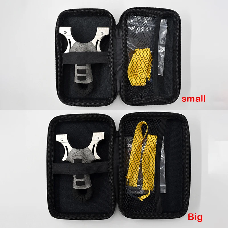 Portable Slingshot Package Leather Steel Balls Bag Catapult Storage Box Sling Shot Tools Accessories