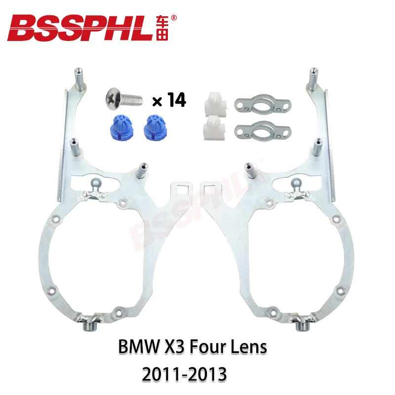 

Стеклянный кронштейн для крепления проектора BSSPHL DIY для BMW X3 Four lens 2011-2013