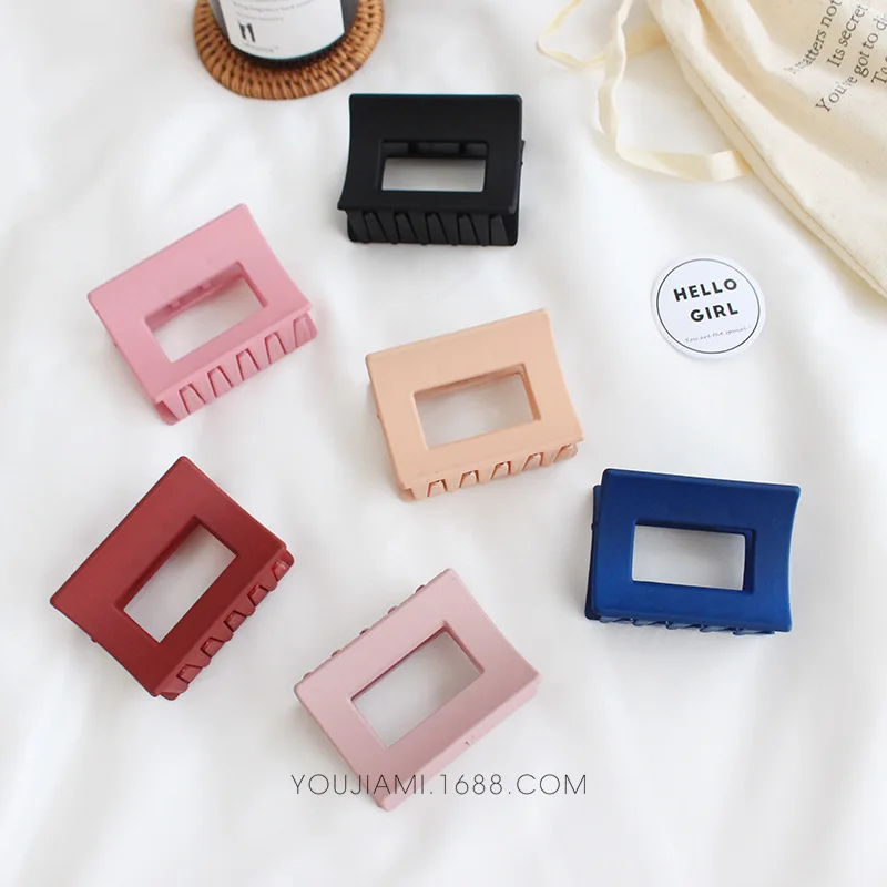 อะคริลิค Headwear Hairpins ที่มีสีสันคลิปผมปู Claws ผมสำหรับหญิงสาว Simple และ Elegant CLAMP อุปกรณ์เสริมผม