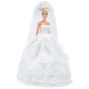 12 best sales Barbie-Hochzeitskleid - №5