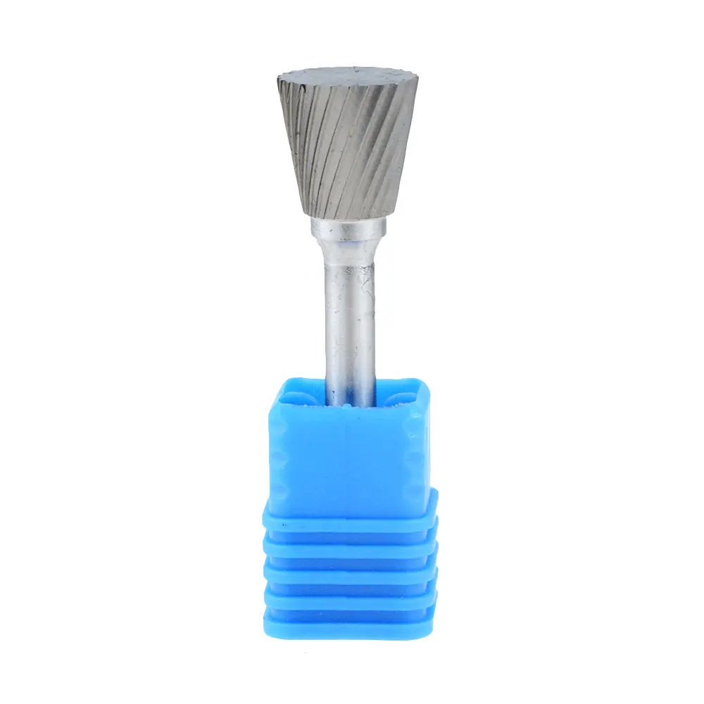 

1Pcs N-type head carbide rotary file tip burr mold grinder drilling milling engraving cutter head electric grinding tool