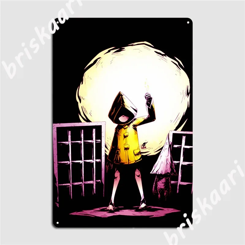 Little Nightmares Poster Metal Plaque Designing Cinema Garage Poster Party Tin Sign Posters