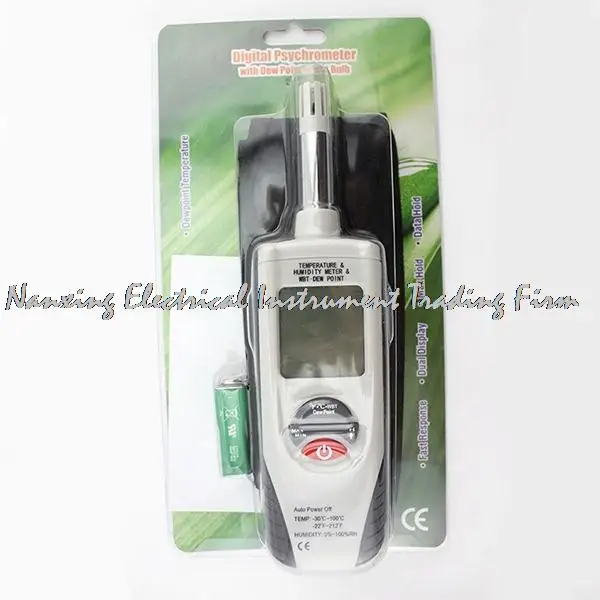 Snelle Aankomst Draagbare Xintest HT-350 Multifunctionele Digitale Mini Temperatuur En Vochtigheid Meter Gauge