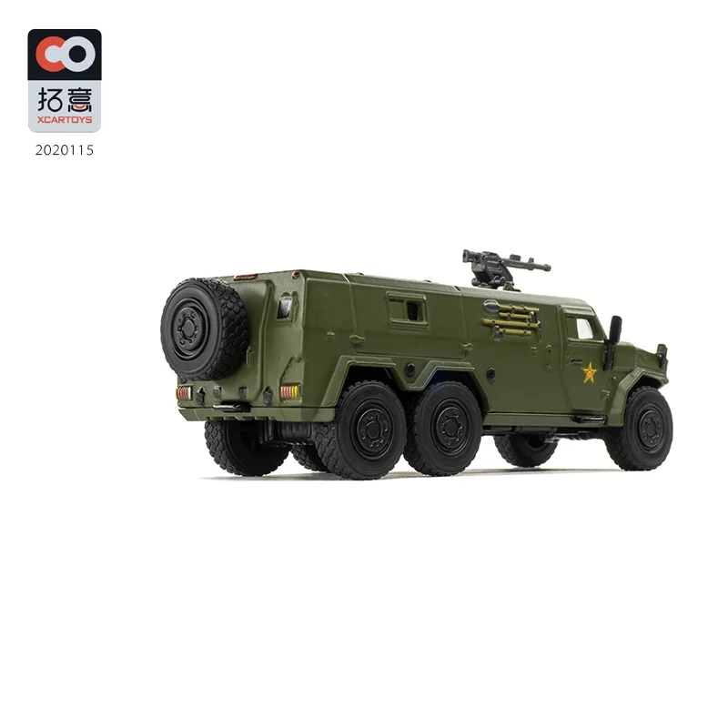 Xcartoys 1:64 Df Warrior III Multi-Purpose Armored Vehicle Green NO.115 Simulation Model Car