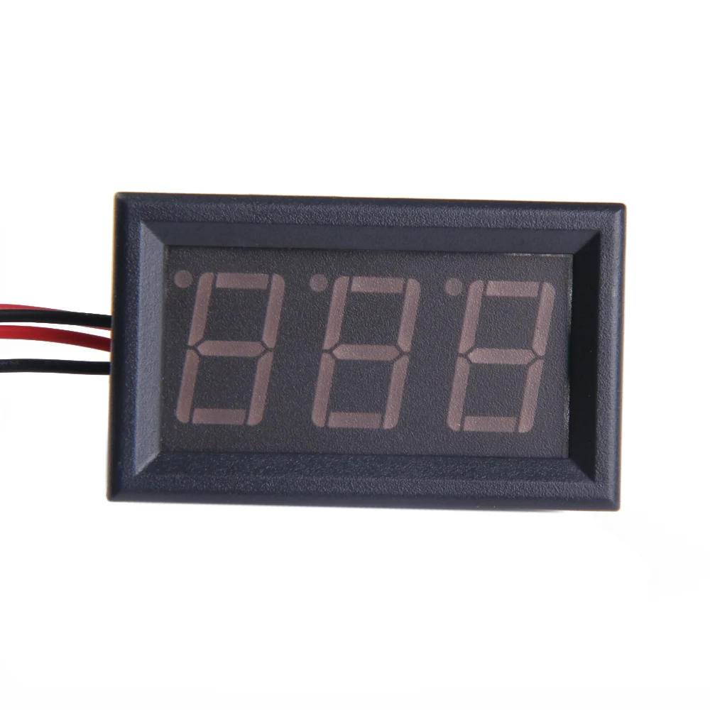 Digital Dc Ammeter 20a Red Led Ampere Panel Amp Meter Digital Electricity Ampermeter Meter