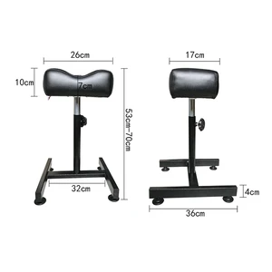 كرسي حمام القدم الدوارة الاحترافية ، باديكير سبا ، مانيكير ، حامل مسمار ، صالون ، أبيض ، أسود أعلى 10 بيع مانيكير وباديكير كرسي - No5