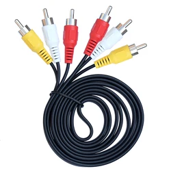 AV L R 3RCA Phono Audio Video Cable 1.5m 3m 5m