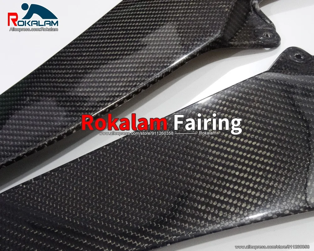 Carbon Fiber Tank Side Covers Panels For Yamaha YZF R1 2009 2010 2011 2012 2013 2014 YZF-R1 09-14 YZFR1 Motorcycle Parts