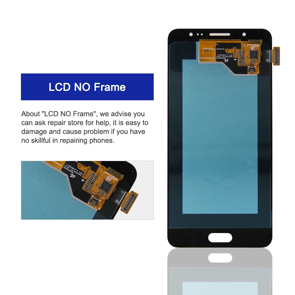 100% Amoled J510 LCD For Samsung J5 2016 J510 Display J510F J510FN J510M Touch Screen Digitizer Assembly Replacement