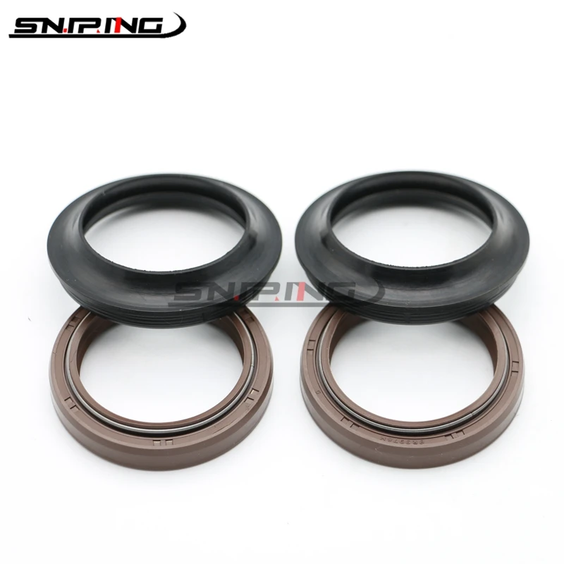 Motorcycle Front Fork Damper Oil Seal And Dust Seal For Kawasaki EX650 Ninja 650 Ninja 650R Ninja 650 ABS ER-6F ER6F