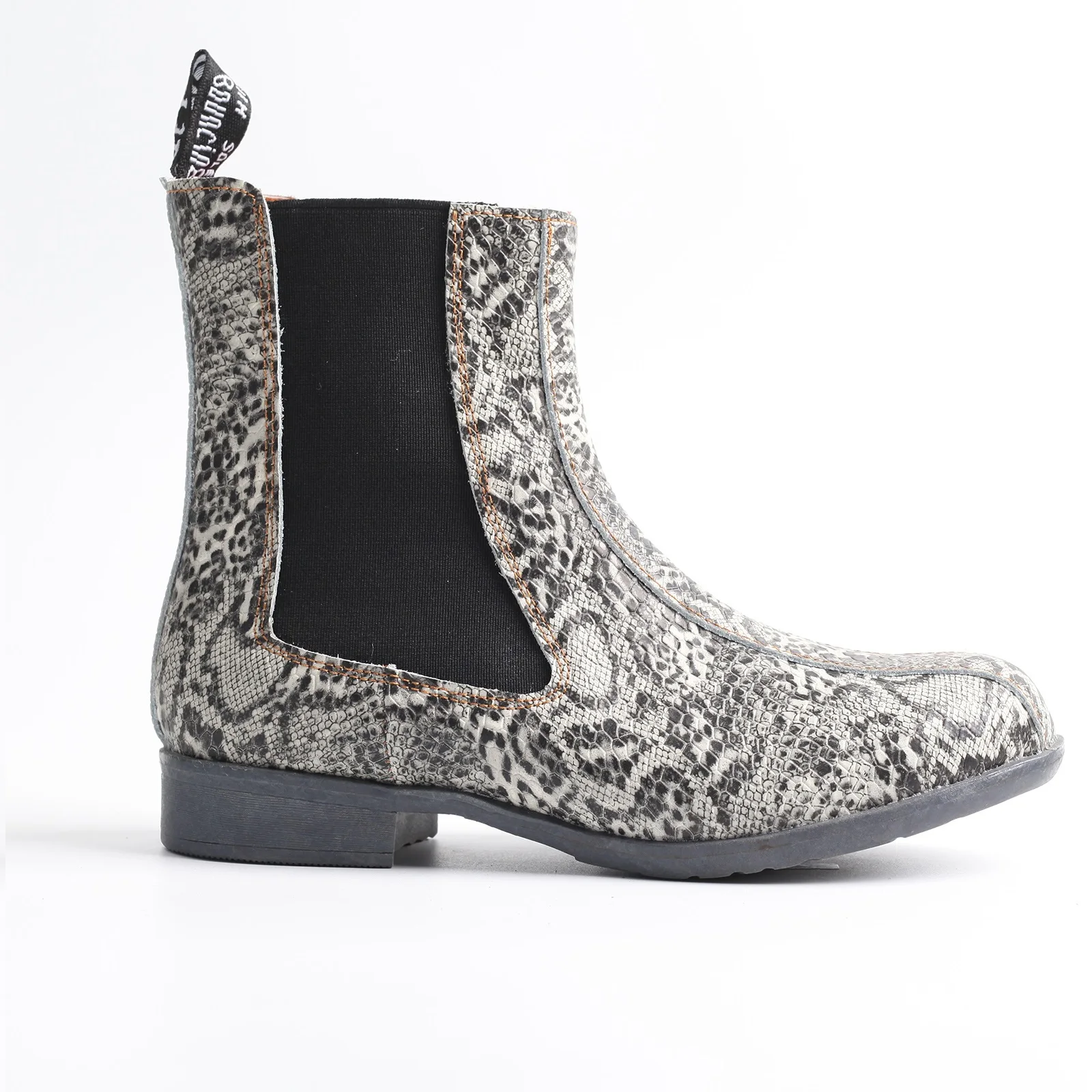 2024 Fashion New Leather Leisure Short Shoes Women Leopard Print Design Sexy Boots