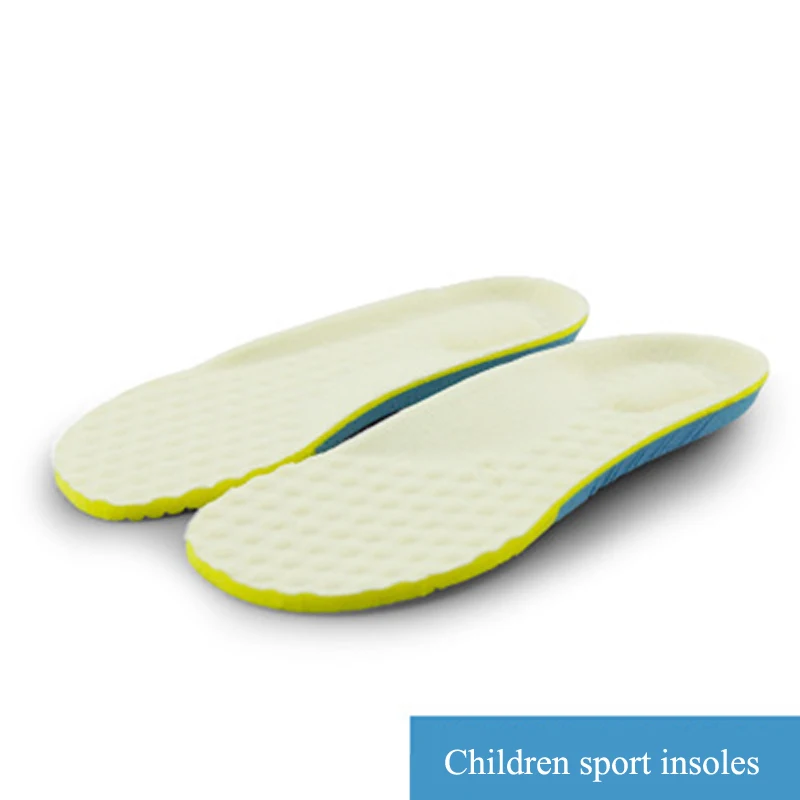 Ortoluckland Children Shoes Insoles Orthotic Massage Pain Relax Pads Kid Toddlers Protective Inner Soles For Boys Girls Sneakers