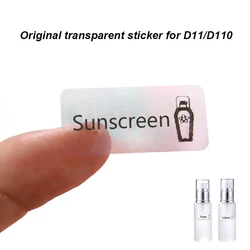 Niimbot D110 D11 Originele Transparante Label Afdrukken Papier Naam Sticker Adhesive Sticky Boek Briefpapier