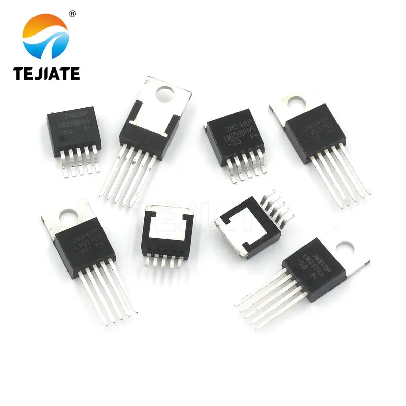 3 PCS TEJIATE Logic Chip LM2596T LM2576 LM2576S Lower Voltage Stable Voltage Power Circuit Stabilizer IC