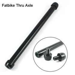 Bicycle Thru Axle Fatbike Axle Skewers Bike Quick Release Hubs Tube Shaft Front Rear Axle O.L.D 206mm TP1.5 Bike Accessories