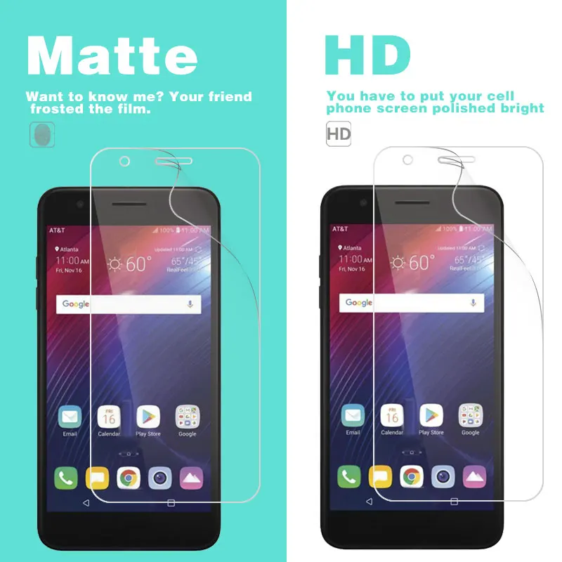 HD Glossy Film & Matte Films For LG N4 N5 N5X N6 N6P Optimus G L1 II E41 Zone Phoenix 3 III PLUS Magna Screen Protector