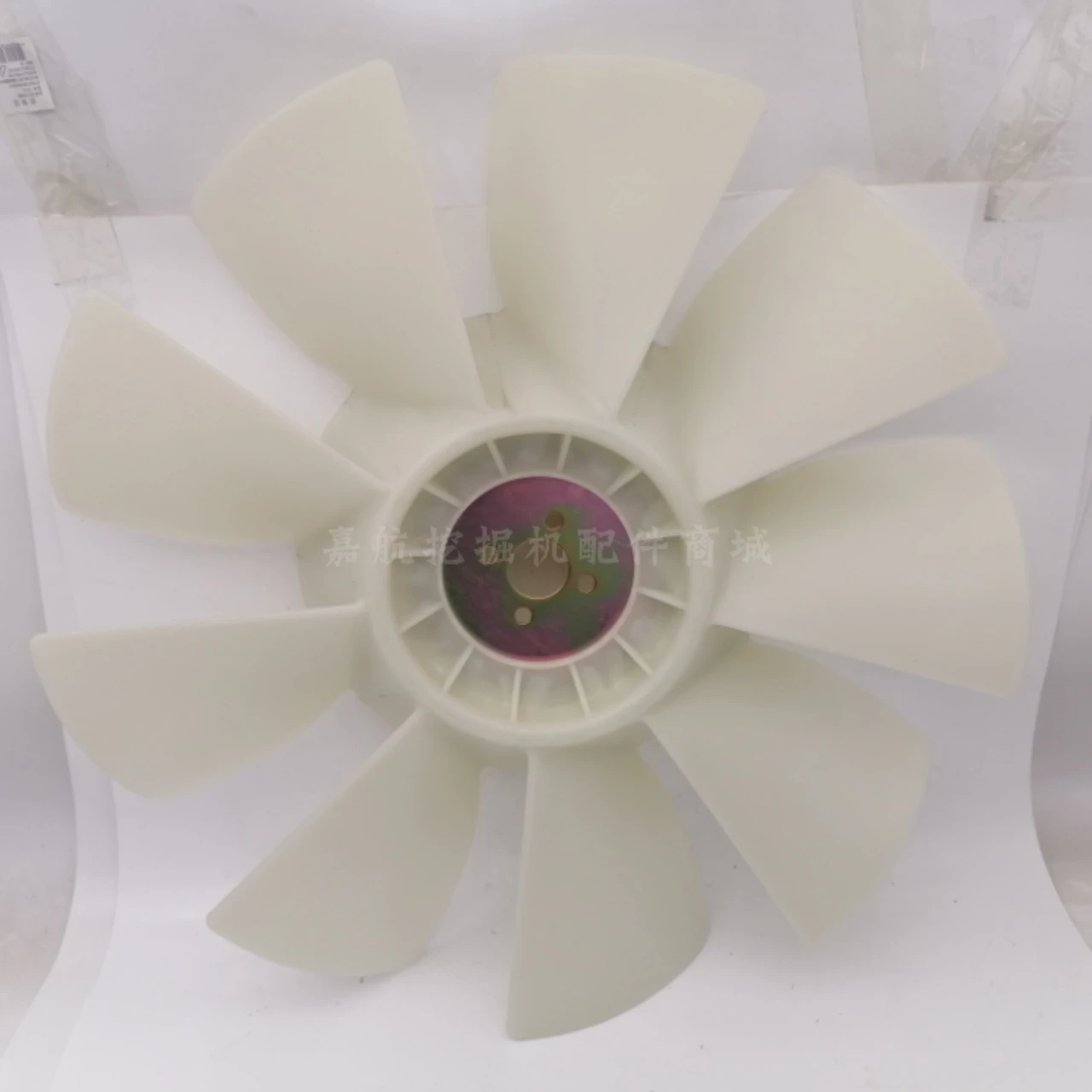 

For excavator Caterpillar E320C B fan leaf S6K engine original wind leaf water tank cooling fan 4 holes 9 leaves