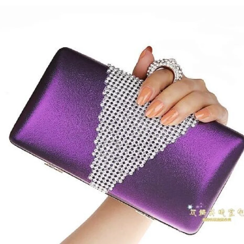 

New Rhinestone Bag Fashion Boutique Banquet Bag Clutch Bag Banquet Wedding Bridal Gifts Dress Handbags