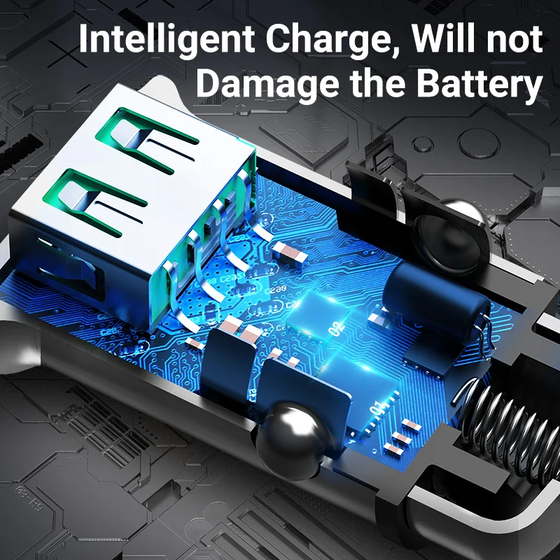 Vention USB شاحن سيارة شحن سريع 4.0 3.0 ل شاومي SCP QC4.0 QC3.0 30 واط نوع C PD سيارة شحن لهواوي آيفون PD شاحن